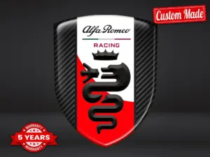 Alfa Romeo Emblemi Cofano Alta Qualità Professionale Regolabili